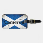 cameron grunge vlag bagagelabel (Voorkant horizontaal)