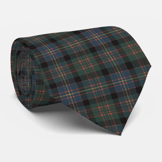 Cameron of Erracht Ancient Scottish Tartan Pset Stropdas (Opgerold)