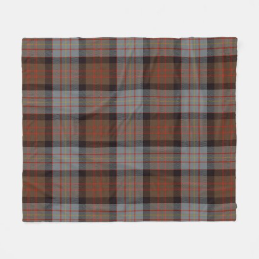 Cameron of Erracht Weathered Pset Fleece Deken (Voorkant (Horizontaal))