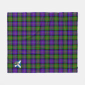 Cameron Plaid Fleece Deken (Voorkant (Horizontaal))