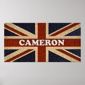 Cameron ~ Politieke U.K. Algemene verkiezingen Poster