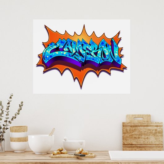 Cameron Poster (Keuken)