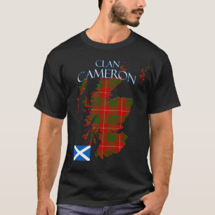 Cameron Scottish Clan Tartan Schotland T-shirt