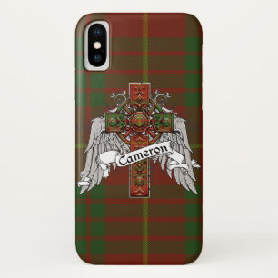 Cameron Tartan Cross iPhone X Hoesje