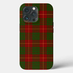 Cameron tartan red green plaid iPhone 13 pro hoesje