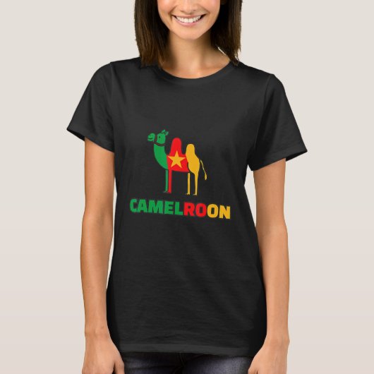 Cameroon Camel Pun T-shirt (Voorkant)