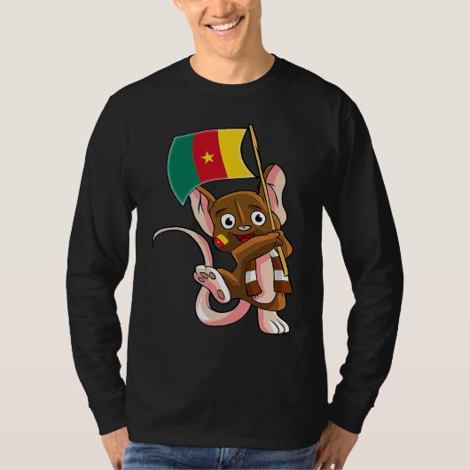 Cameroon Fan Mouse T-shirt (Voorkant)