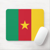 Cameroon Flag Mousepad Muismat (Met muis)