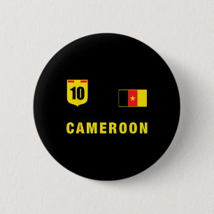 Cameroon Outfit Groen Cameroense Kleding Ontwerp M Ronde Button 5,7 Cm