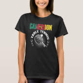 Cameroon Table Tennis     Support Cameroonian Ping T-shirt (Voorkant)