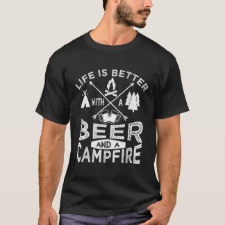 Camg Bier Kampvuur Tent T-shirt