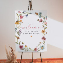 CAMILLA Boho Fleur sauvage fille 1er anniversaire 