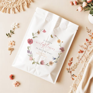 CAMILLA Butterfly Wildflower Girl Baby shower Bedankzakje