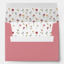 CAMILLA Cute Aquarelle Fleur sauvage rose