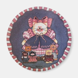Camilla Kat Magnet Magneet