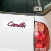 Camillavette roze Aufkleber Sticker (Op Truck)