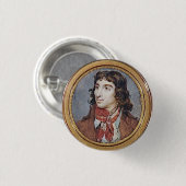 Camille Desmoulins Ronde Button 3,2 Cm (Voorkant /achterkant)