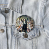 Camille Desmoulins van Felix-Joseph Barrias Ronde Button 7,6 Cm (In situ)