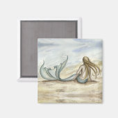 Camille Grimshaw Magnet de sirène maritime (Recto/Verso)