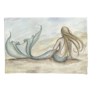 Camille Grimshaw Seaside Mermaid Pillowcase Kussensloop