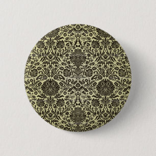 "Camille" het Vintage Document van de Muur Ronde Button 5,7 Cm