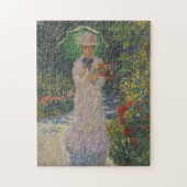 Camille met Green Parasol Monet Fine Art Legpuzzel (Verticaal)