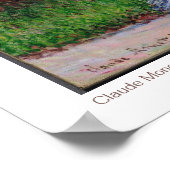 Camille Monet en een kind 1875 Fine Art Poster (Hoek)