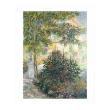 Camille Monet in de tuin bij Argenteuil (1876)
