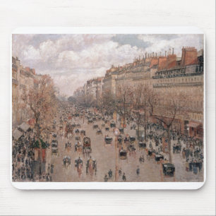 Camille Pissaro - Boulevard Monmartre Paris 1897 Muismat