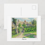 Camille Pissarro #17 - Carte postale d'art (Devant / Derrière)