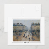 Camille Pissarro #181 - Carte postale Art (Devant / Derrière)