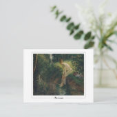 Camille Pissarro #190-2 - Carte postale Art (Debout devant)