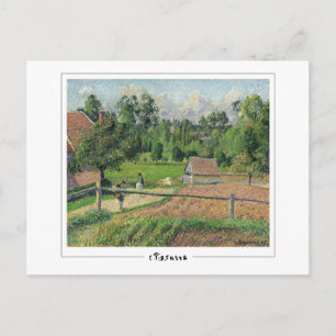 Camille Pissarro #196 - Carte postale d'art fin