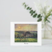 Camille Pissarro #245-2 - Carte postale Art (Debout devant)