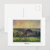 Camille Pissarro #245-2 - Carte postale Art (Devant / Derrière)
