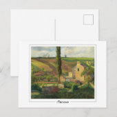 Camille Pissarro #521-2 - Carte postale Art (Devant / Derrière)
