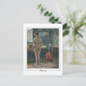 Camille Pissarro #521 - Carte postale Art (Debout devant)