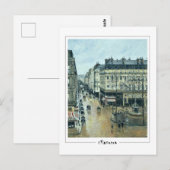 Camille Pissarro #542 - Carte postale Art (Devant / Derrière)