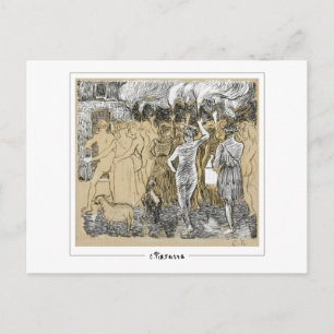 Camille Pissarro #73 - Carte postale d'art fin