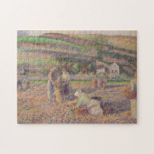 Camille Pissarro Aardappeloogst Legpuzzel
