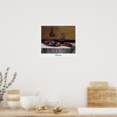 Camille Pissarro Affiche d'art Zedign #12 (Cuisine)