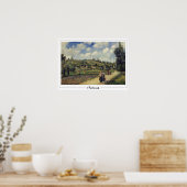 Camille Pissarro Affiche d'art Zedign #14 (Cuisine)