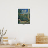 Camille Pissarro Affiche d'art Zedign #355-2 (Cuisine)