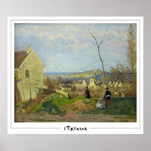 Camille Pissarro Affiche d'art Zedign #403 (Devant)
