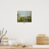Camille Pissarro Affiche d'art Zedign #403 (Cuisine)