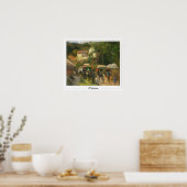 Camille Pissarro Affiche d'art Zedign #84 (Cuisine)