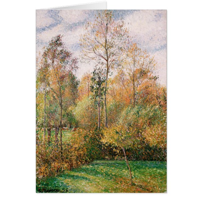 Camille Pissarro - Automne, Poplars, Eragny (Devant)