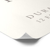 Camille Pissarro Boulevard Montmartre Art Exhibit Poster (Hoek)