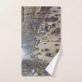 Camille Pissarro - Boulevard Montmartre, matin (Serviette à main)