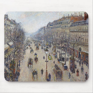 Camille Pissarro - Boulevard Montmartre, ochtend Muismat